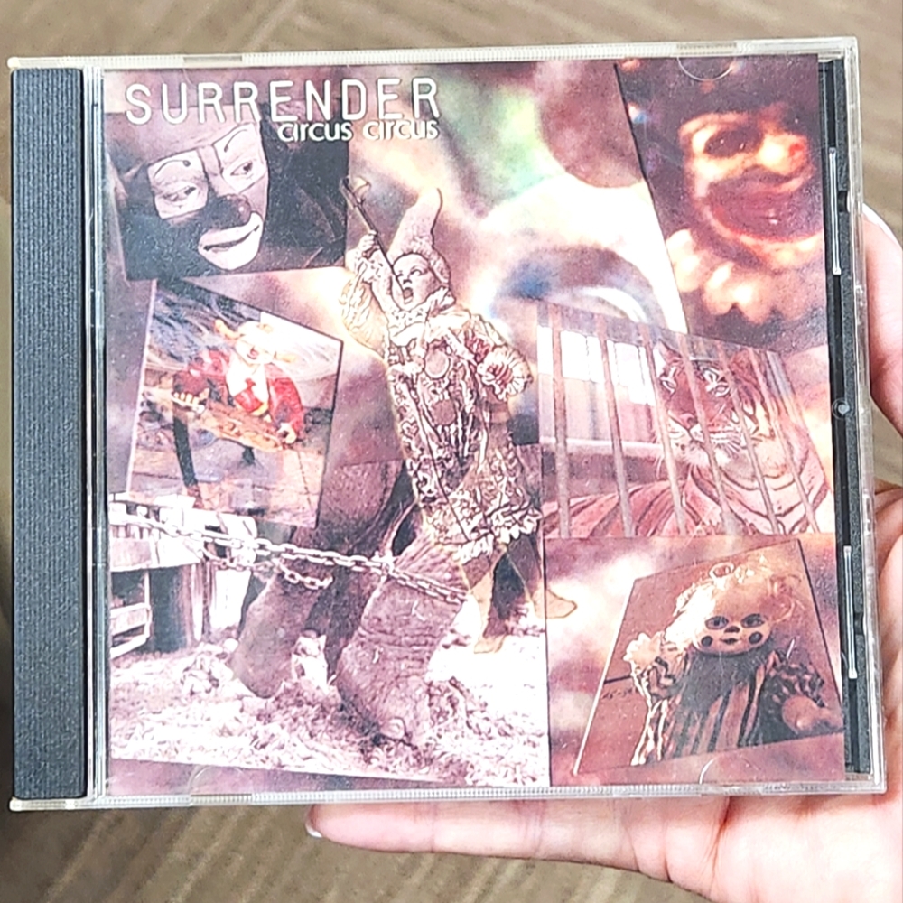 Surrender Circus Circus CD - Black Case RARE